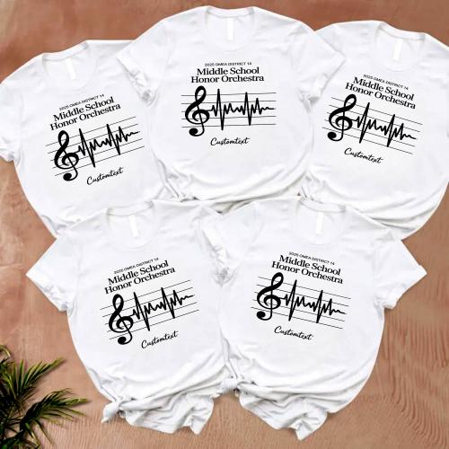 2025 OMEA Orchestra Shirt – Middle School Honor Music Club Custom Tee