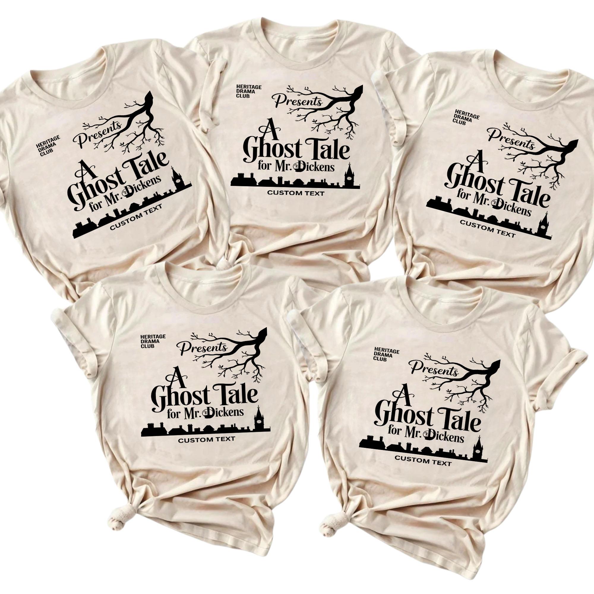 A Ghost Tale For Mr. Dickens Shirt - Heritage Drama Club Custom Gothic Haunted Town Theater Tee a ghost tale for mr dickens shirt heritage drama club custom gothic haunted town theater tee style 3 thumb 38