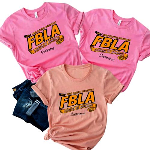 AMS FBLA Club Shirt – Future Business Leaders Bold Retro Style Custom