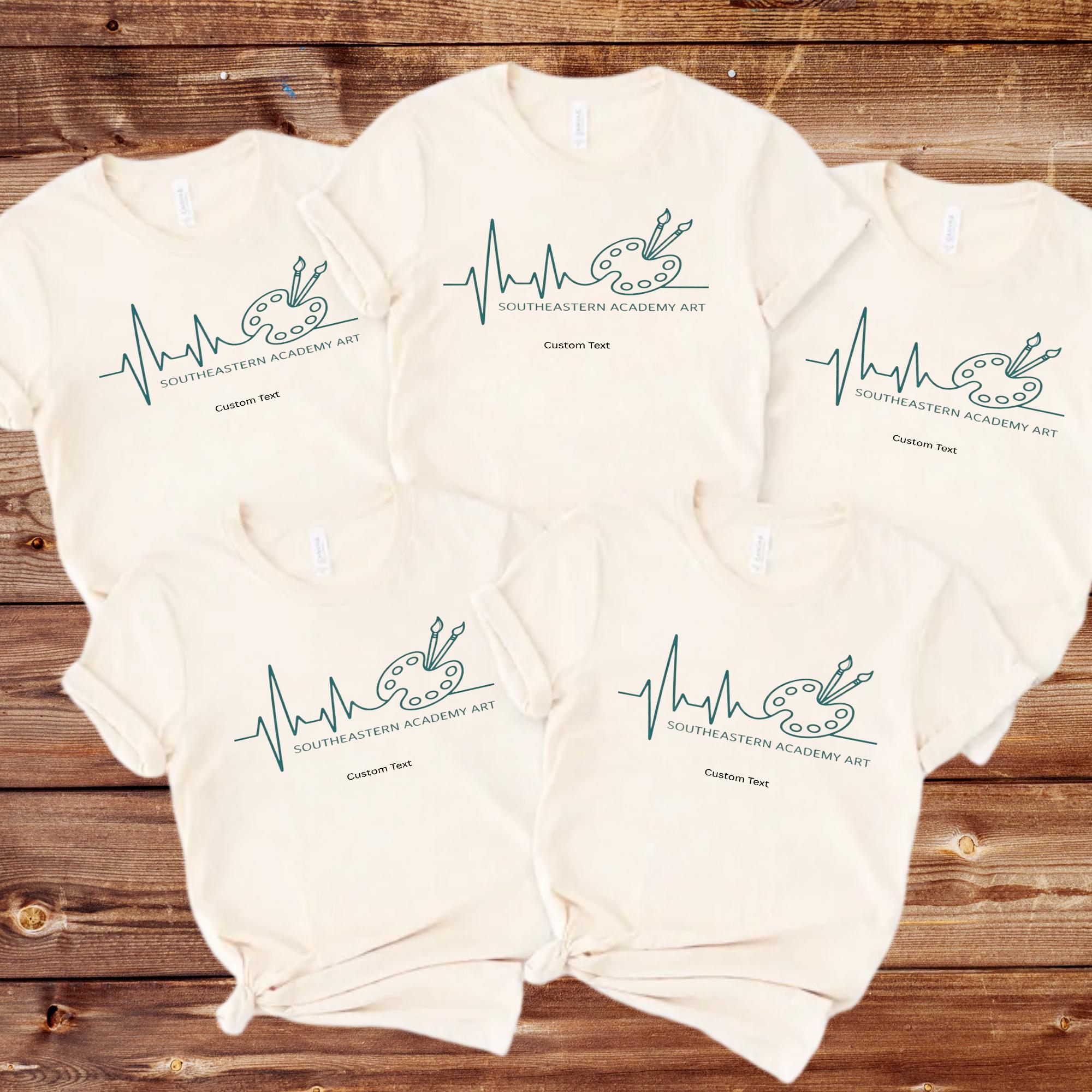 Art Heartbeat Southeastern Academy Club Shirt – Minimal Custom Design Tee art heartbeat southeastern academy club shirt minimal custom design tee style 2 thumb 61