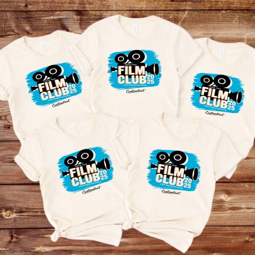 Austin Texas Film Club 2025 Shirt – Custom Retro Video Production Tee