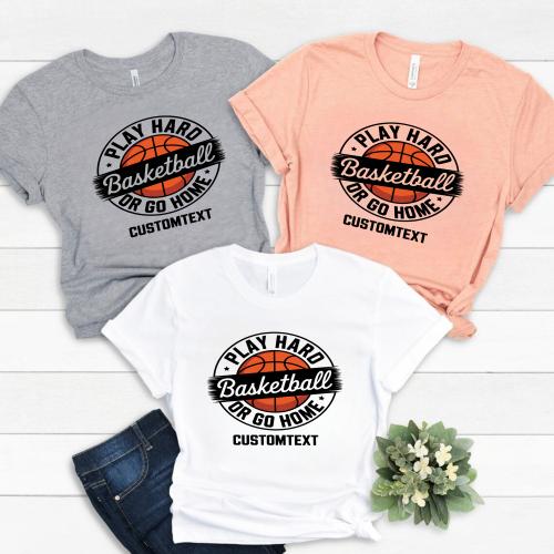 Basketball Grunge Club Sport Team T-shirt – Urban Play Hard Varsity Style
