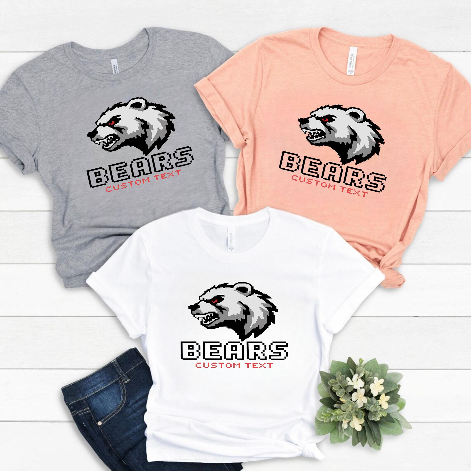 Bears School Mascot Tee – Custom Retro Sports Shirt bears school mascot tee custom retro sports shirt style 2 thumb 537