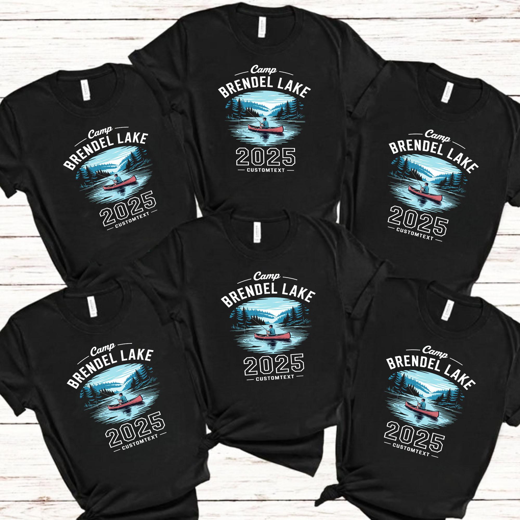 Camp Brendel Lake 2025 Custom Trip Shirt - Lake Adventure Style camp brendel lake 2025 custom trip shirt lake adventure style style 2 thumb 713
