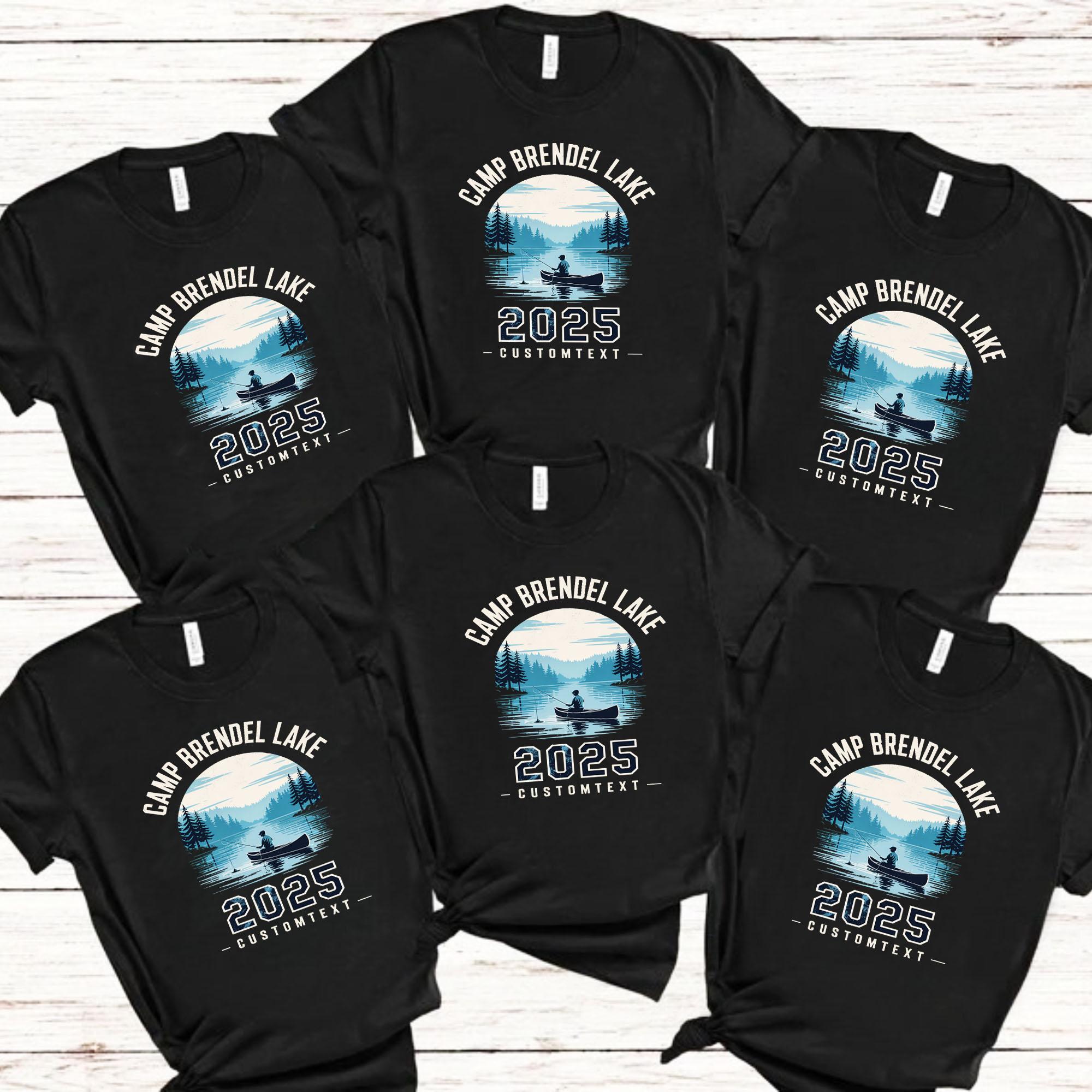 Camp Brendel Lake 2025 Trip Shirt - Wilderness Explorer Lake Tee camp brendel lake 2025 trip shirt wilderness explorer lake tee style 1 thumb 904