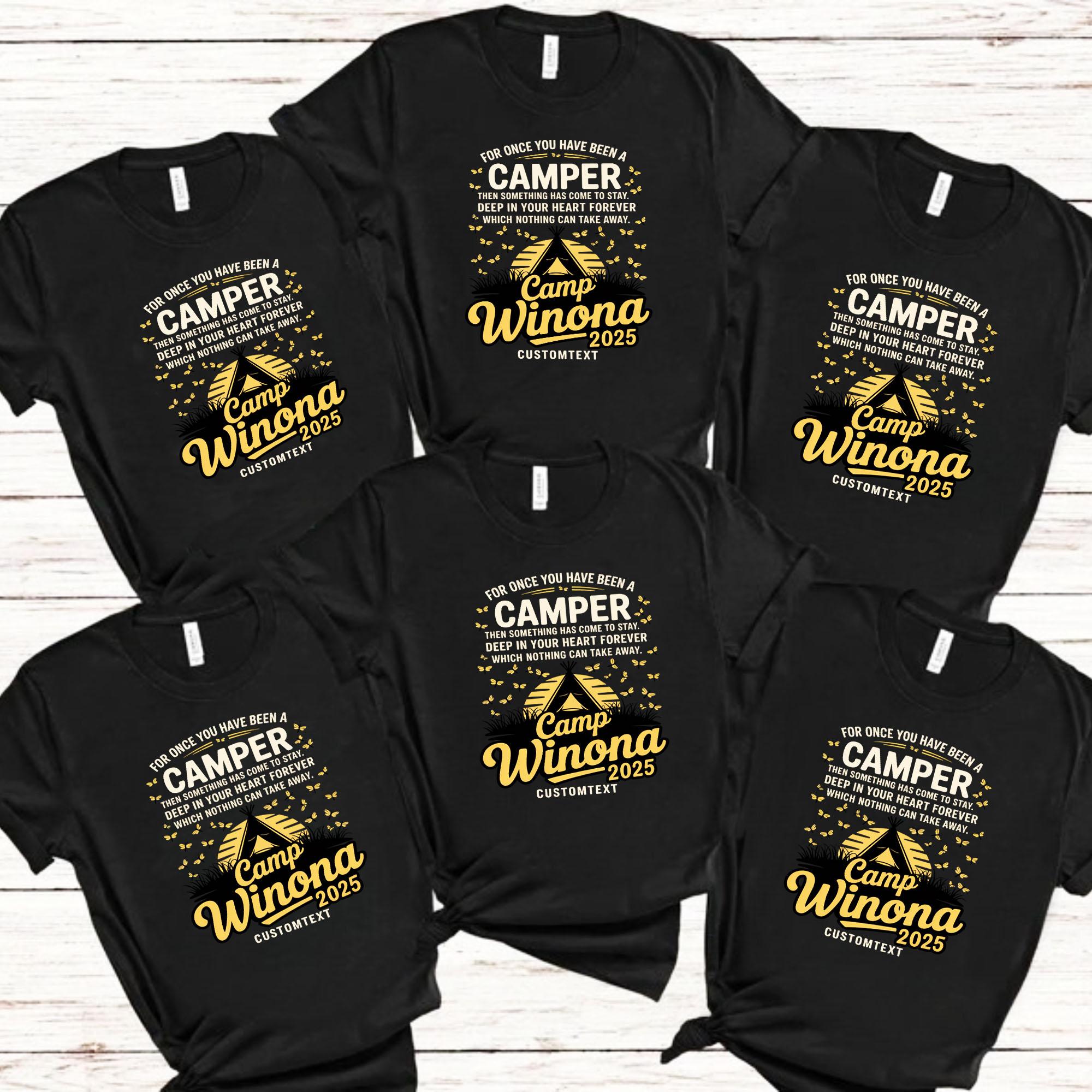 Camp Winona 2025 Camper Quote Custom Trip Shirt - Timeless Campfire Style camp winona 2025 camper quote custom trip shirt timeless campfire style style 2 thumb 720