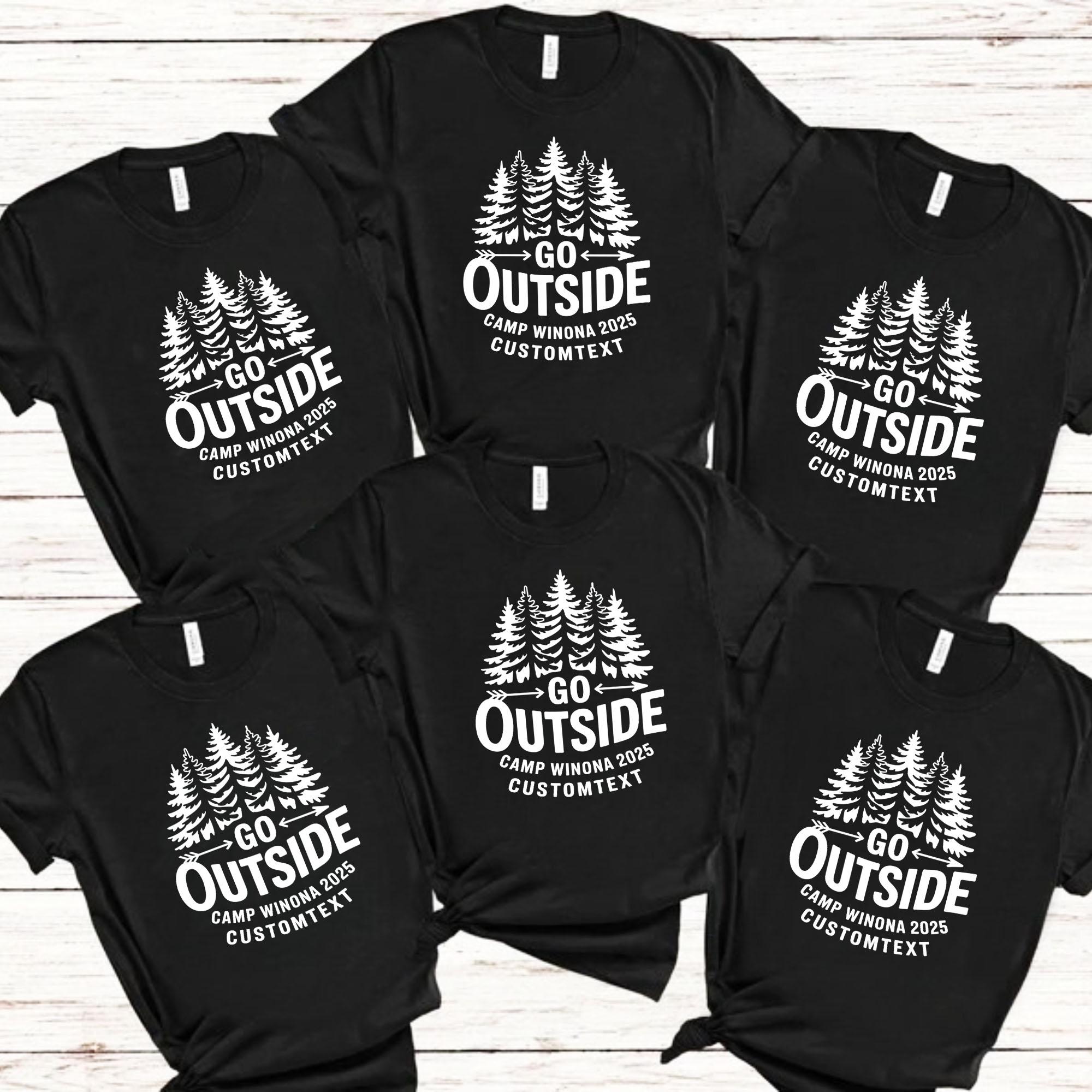 Camp Winona 2025 Go Outside Custom Trip Shirt - Wilderness Explorer Style camp winona 2025 go outside custom trip shirt wilderness explorer style style 2 thumb 722