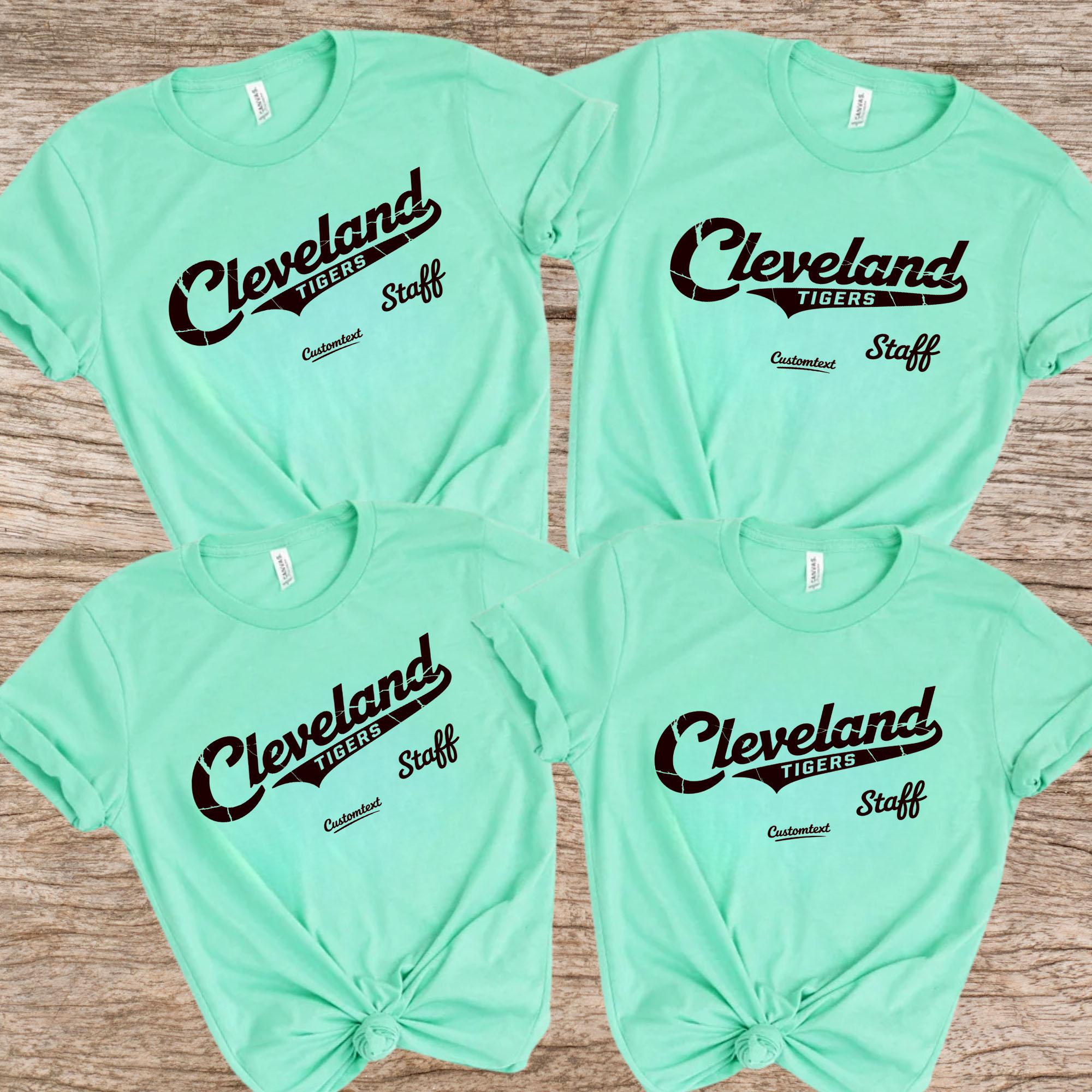 Cleveland Tigers Staff Vintage Custom Photography Club Shirt cleveland tigers staff vintage custom photography club shirt style 3 thumb 384
