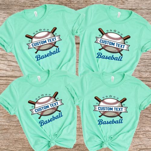 Club Sport Team Baseball Tournament Tee – Classic Varsity Hoop Badge Shirt