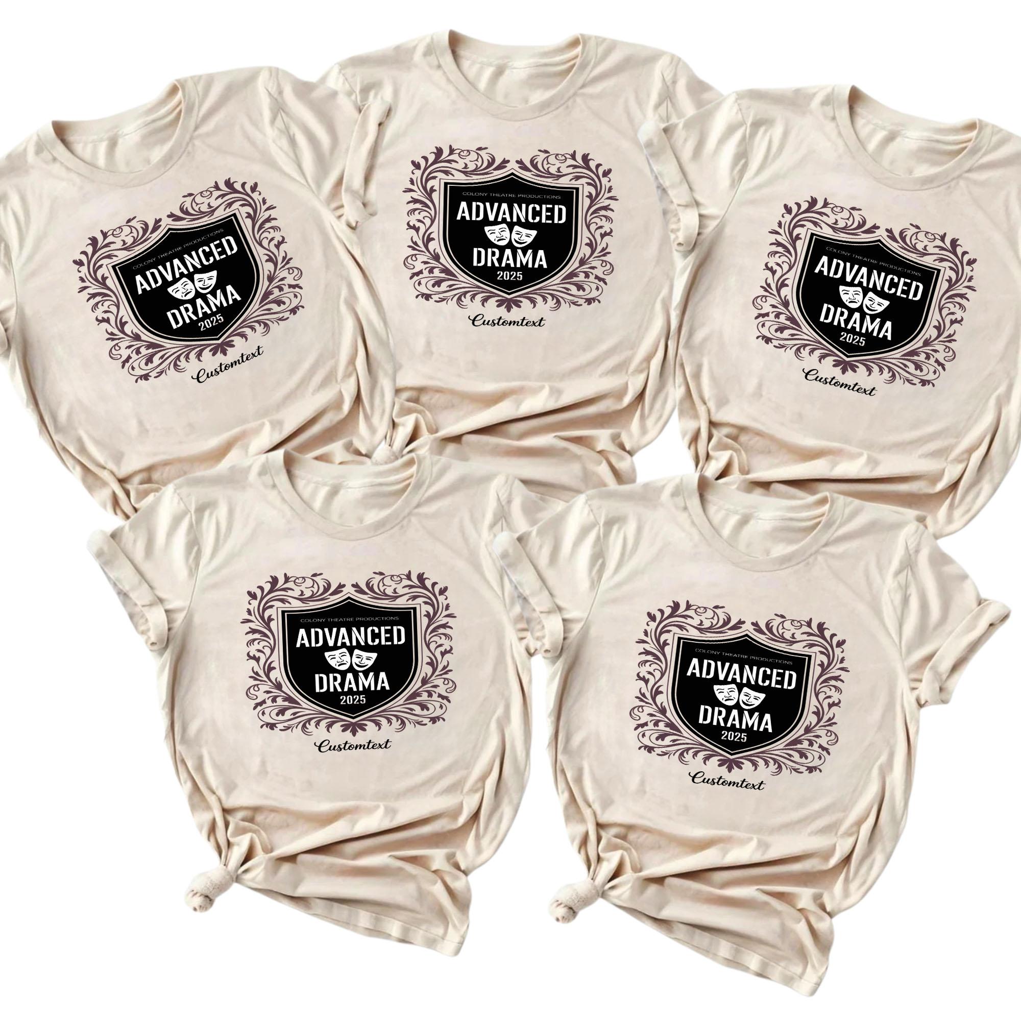 Colony Theatre Club Shirt – Advanced Drama 2025 Custom Vintage Mask Crest Tee colony theatre club shirt advanced drama 2025 custom vintage mask crest tee style 2 thumb 105