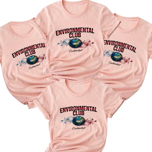 Custom Eco Club Tee – Vintage Environmental Club School Spirit Design