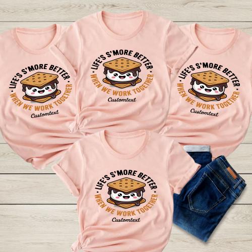 Custom Life’s S’more Better Shirt Retro Style Photography Club Teacher Staff Tee