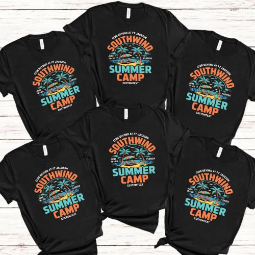 Custom Southwind Summer Camp Shirt 2025 - Ocean Breeze Trip Adventure Style