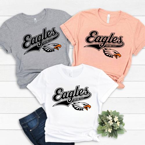 Eagles Varsity Spirit Tee – Classic School Mascot Pride Team T-Shirt