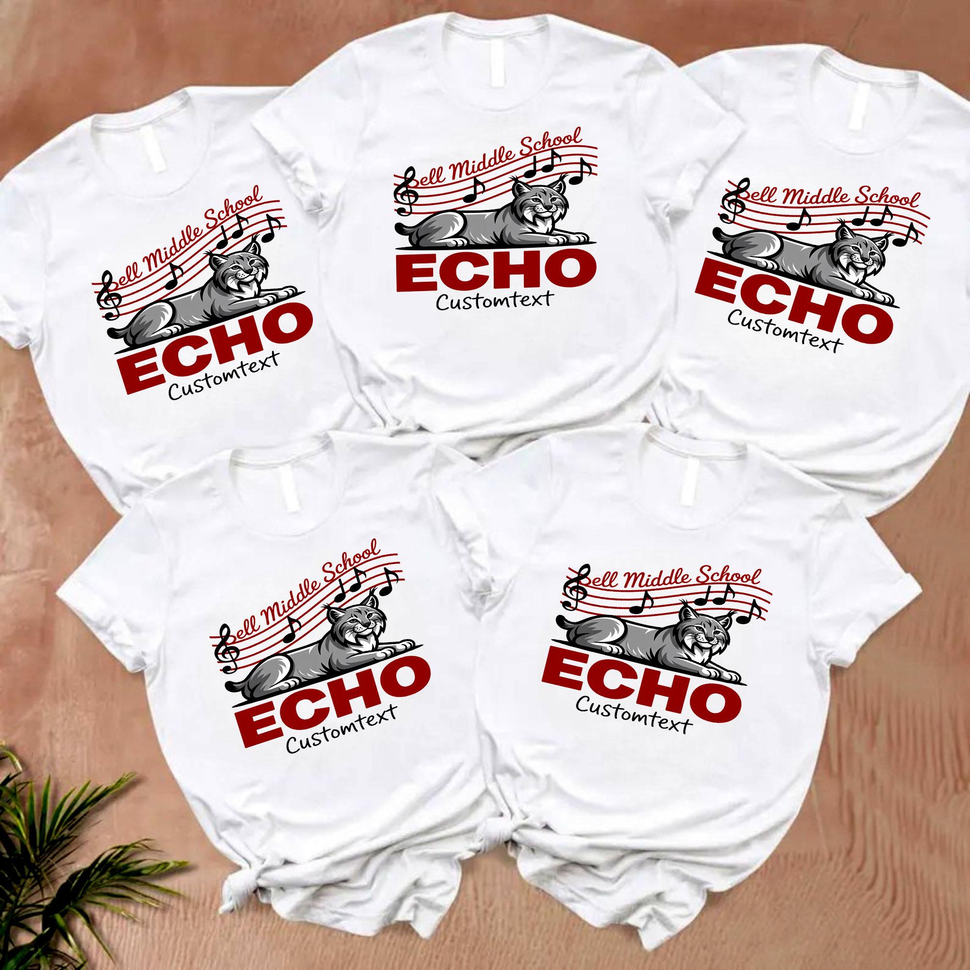Echo Music Club Shirt – Bell Middle School Retro Custom Performance Tee echo music club shirt bell middle school retro custom performance tee style 2 thumb 192
