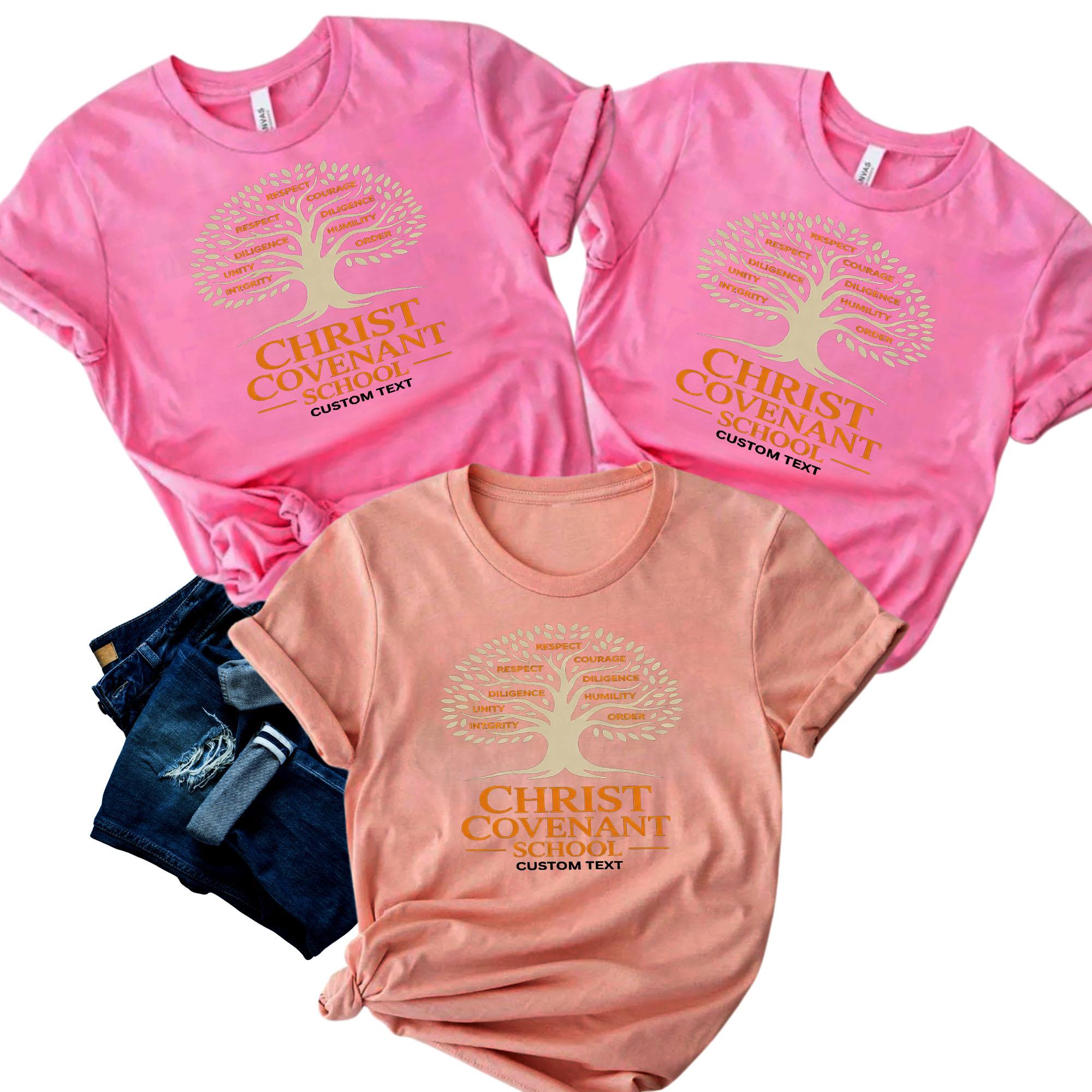 Faith-Based Beta Club Shirt – Christ Covenant Tree Design with Core Values Tee faith based beta club shirt christ covenant tree design with core values tee style 2 thumb 66
