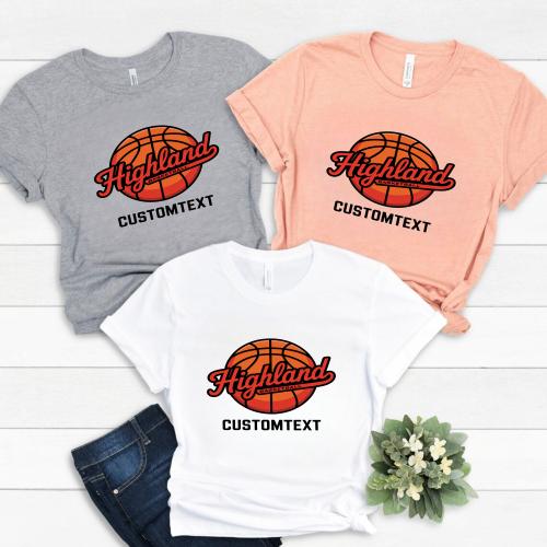 Headgear Logo Basketball Club Sport Team T-shirt – Classic Varsity Custom Tee