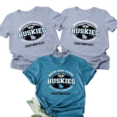 Hockey Tourney Shirt – Varsity Sport Team Custom Mascot t-shirt