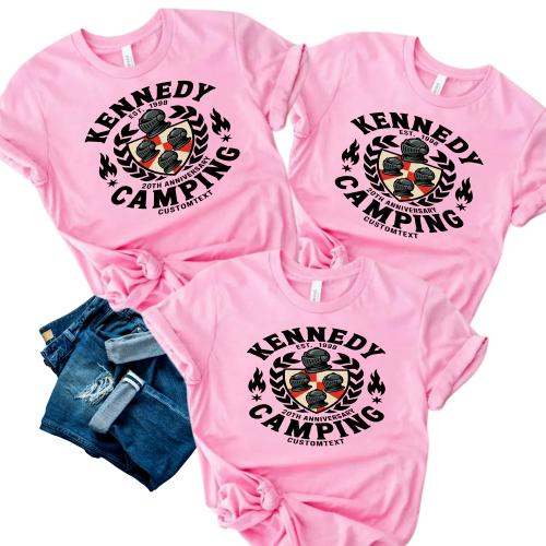 Kennedy Camping 20th Anniversary Custom Trip Shirt - Legacy Adventure Style