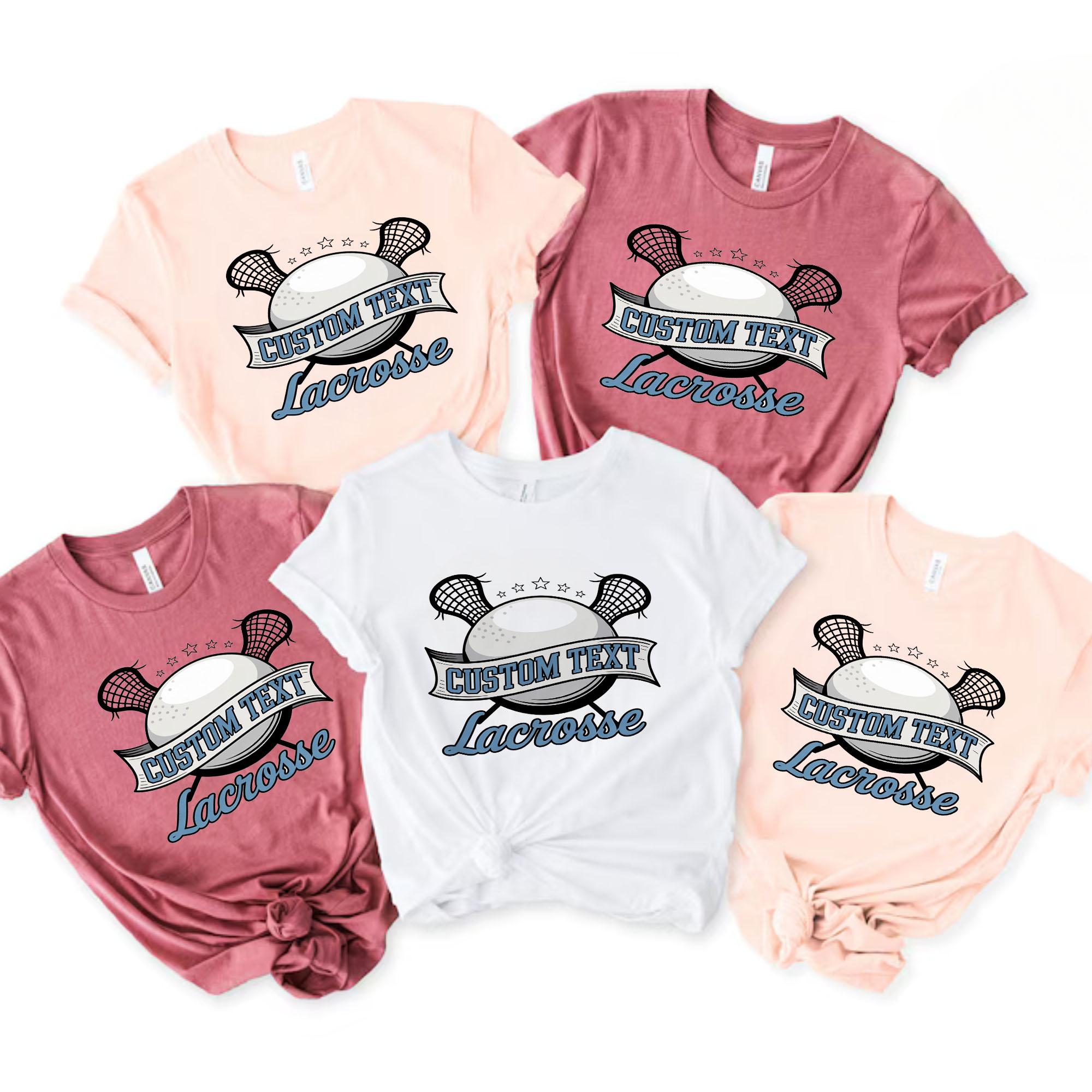 Lacrosse Tournament T-shirt – Classic Varsity Hoop Badge Design lacrosse tournament t shirt classic varsity hoop badge design style 2 thumb 328