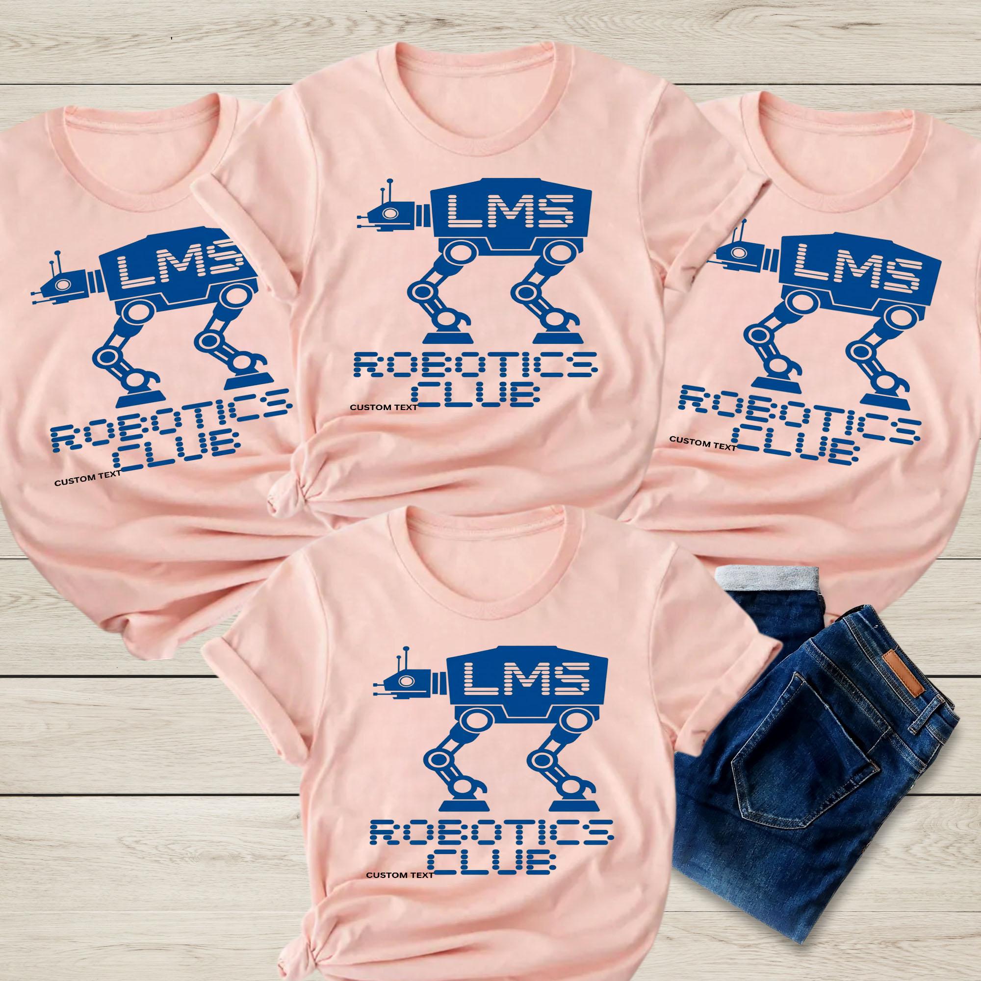 LMS Robotics Club Shirt – Futuristic Tech Custom Team Tee T-shirt lms robotics club shirt futuristic tech custom team tee t shirt 5 thumb
