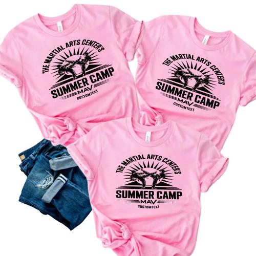 Martial Arts Summer Camp Custom Trip Shirt - Active Adventure Style