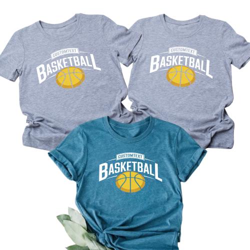 Modern Varsity Basketball T-shirt – Custom Sport Team Shirt