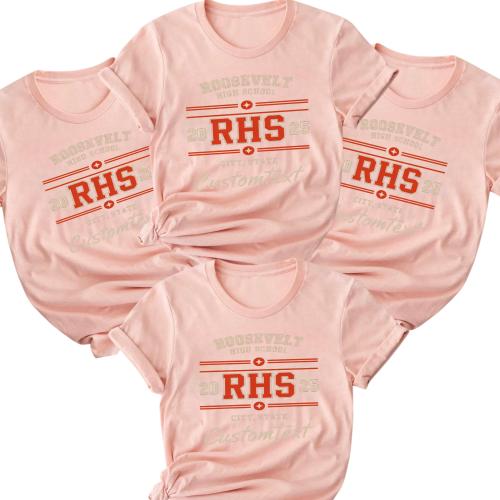 RHS 2025 Trip Shirt – Roosevelt High Graduation Strip Custom Senior Class Tee
