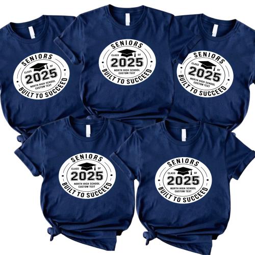 Seniors 2025 – Varsity Graduation Crest Shirt