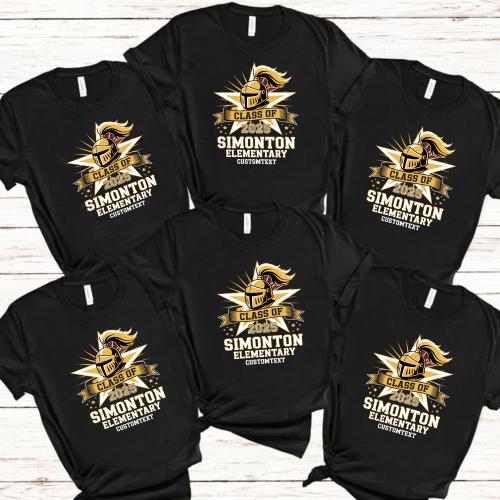 Simonton Elementary Custom Class Shirt – Knight Class of 2025
