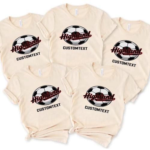 Soccer Headgear Logo T-shirt – Varsity Custom Design