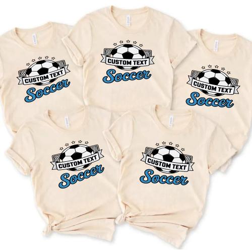 Soccer Tournament T-shirt – Classic Varsity Hoop Badge Design