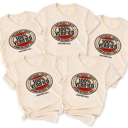 Southeast Youth Spring Retreat 2025 Custom Trip Shirt - Verified Adventure Style