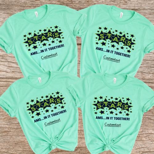 Stars AMS In It Together Shirt Custom Retro Vintage Fun Photography Teacher Staff Tee