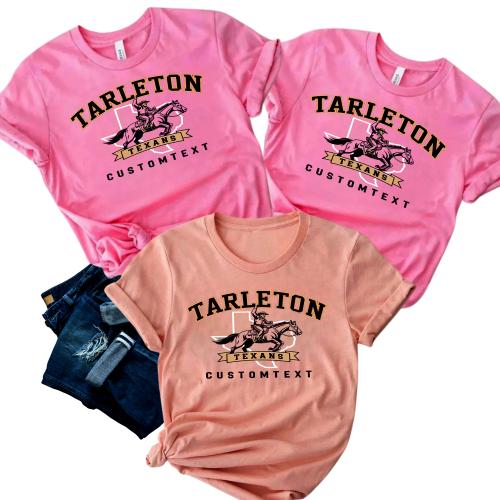 Tarleton Texans College Spirit Shirt – Custom Graduation T-Shirt