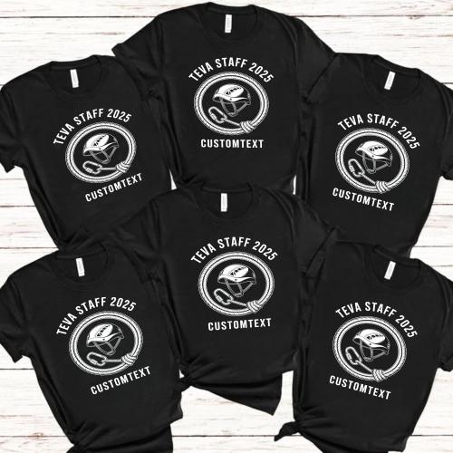 Teva Staff 2025 Custom Adventure Crew Shirt - Climbing Outdoor Style