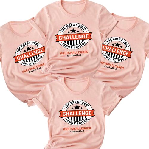 The Great SBCC Challenge Shirt – Family Edition Club Strip Shirt, Vintage Game Day Tee