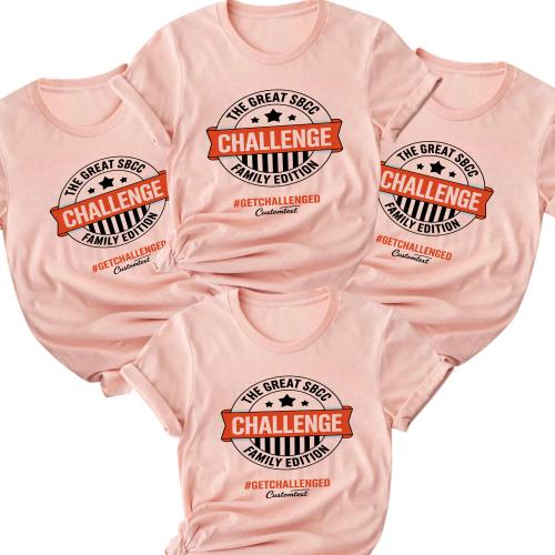 The Great SBCC Challenge Shirt – Family Edition Custom Club Strip Shirt, Retro Fun Vibe