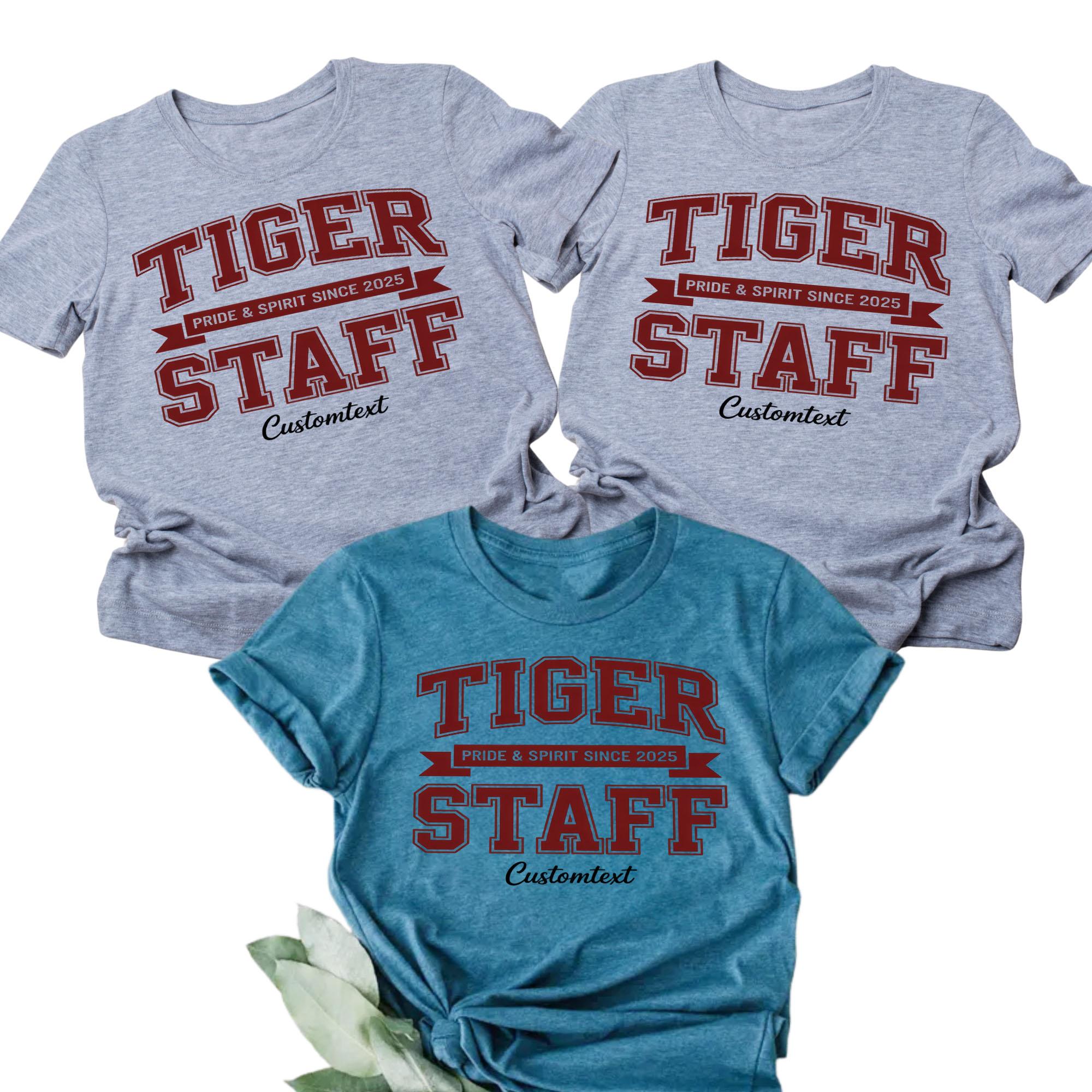 Tiger Staff Pride & Spirit Since 2025 Shirt – Custom Teacher Mascot Retro Tee tiger staff pride spirit since 2025 shirt custom teacher mascot retro tee style 2 thumb 692