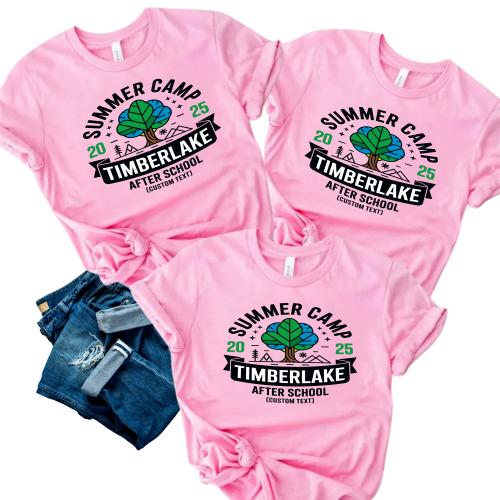 Timberlake After School Summer Camp 2025 Custom Trip Shirt - Nature Explorer Style