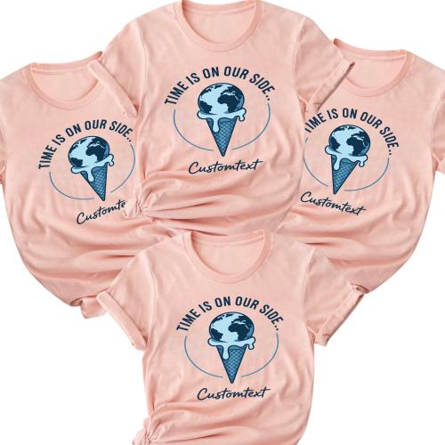 Time Is On Our Side Shirt – Vintage Custom Environmental Club Style Tee