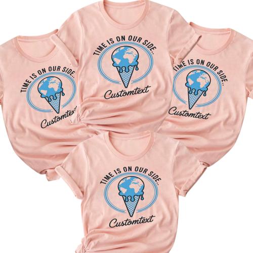 Time Is On Our Side Vintage Custom Environmental Club Shirt