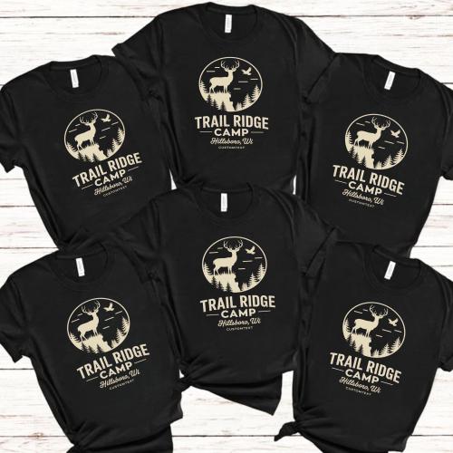 Trail Ridge Camp Custom Shirt - Hillsboro WI Wilderness Explorer Trip Tee