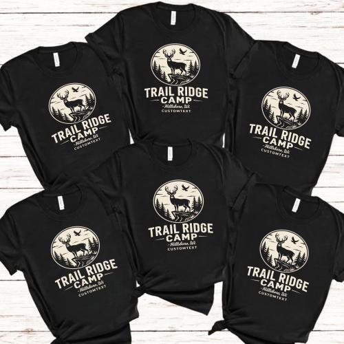 Trail Ridge Camp Hillsboro WI Trip Shirt - Custom Wilderness Adventure Style