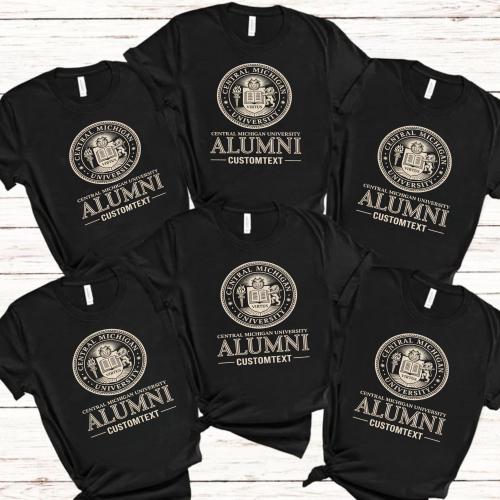 University Alumni Shirt College Seal Style – Custom Graduation Gift T-Shirt