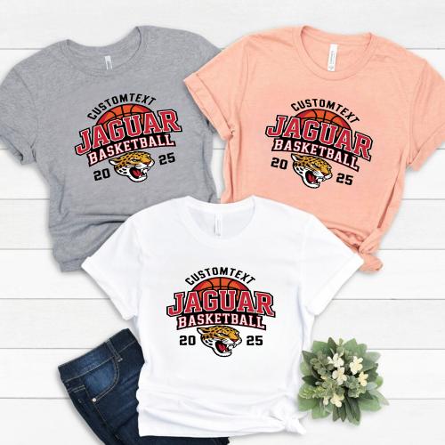 Varsity Basketball Club Sport Team T-shirt – Custom 2025 Mascot Design