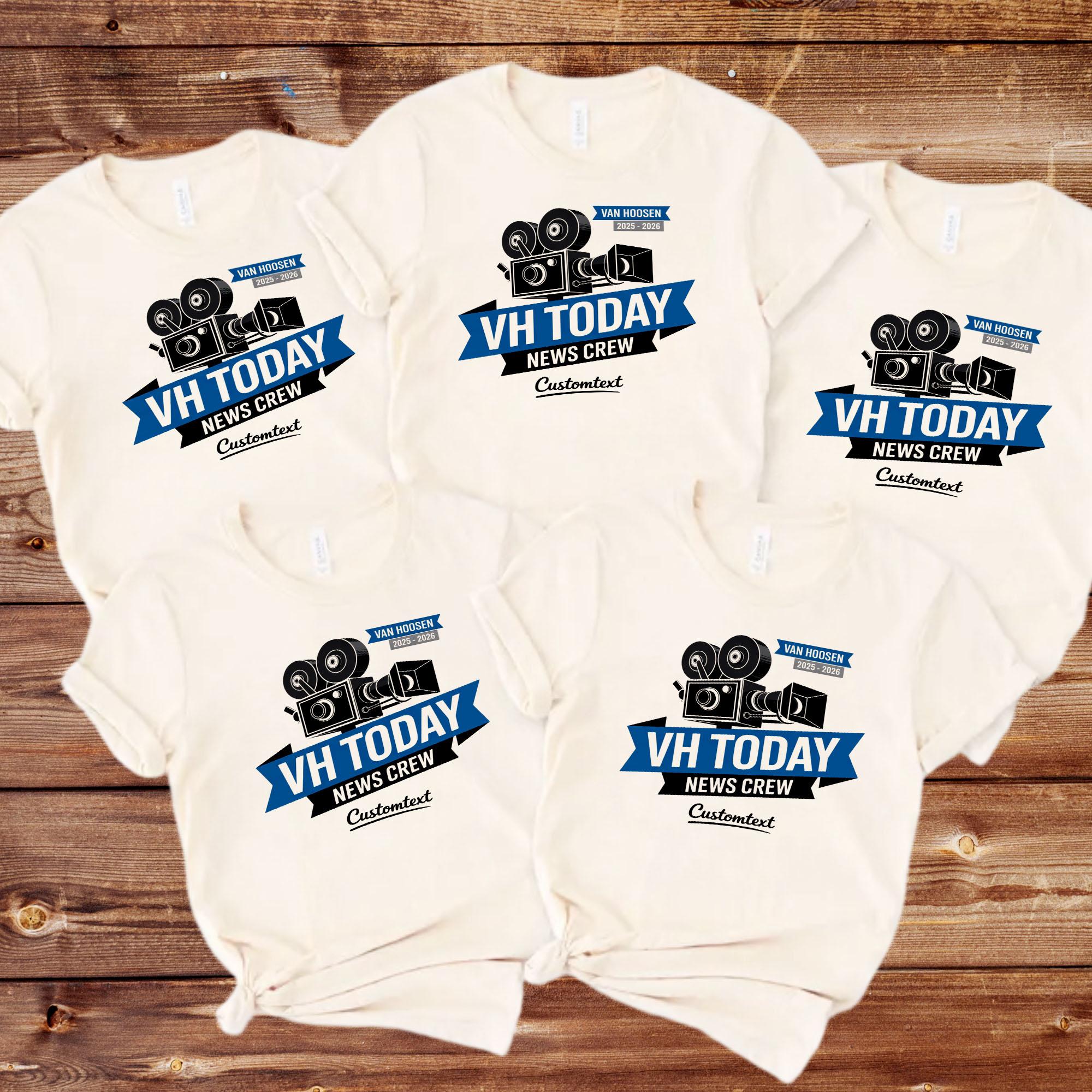 VH Today News Crew 2025-2026 Shirt – Custom Retro Camera Tee for Broadcast Students vh today news crew 2025 2026 shirt custom retro camera tee for broadcast students style 4 thumb 40