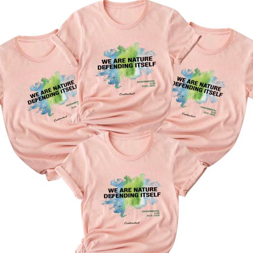 Vintage Eco Club Shirt – We Are Nature Defending Itself Custom Environmental Tee