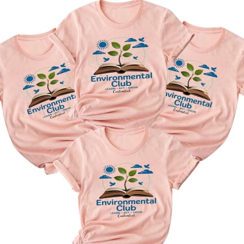 Vintage Eco Club Tee – Learn Act Grow Custom Environmental Shirt