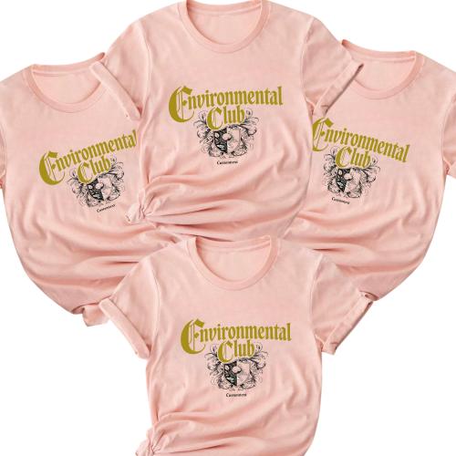 Vintage Environmental Club Shirt – Custom Eco-Friendly School Club Tee